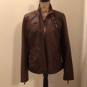 Leather Lucky 🍁🍀🍂 Brand Jacket